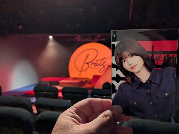 今日の席💺凄く快適でした✨️。