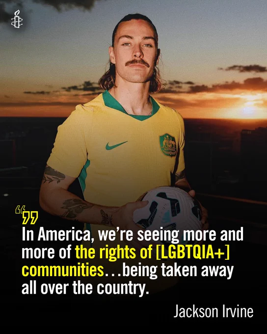 Photo of Jackson: \"In America, we\u2019re seeing more and more of the rights of [LGBTQIA ] communities\u2026being taken away all over the country.\"