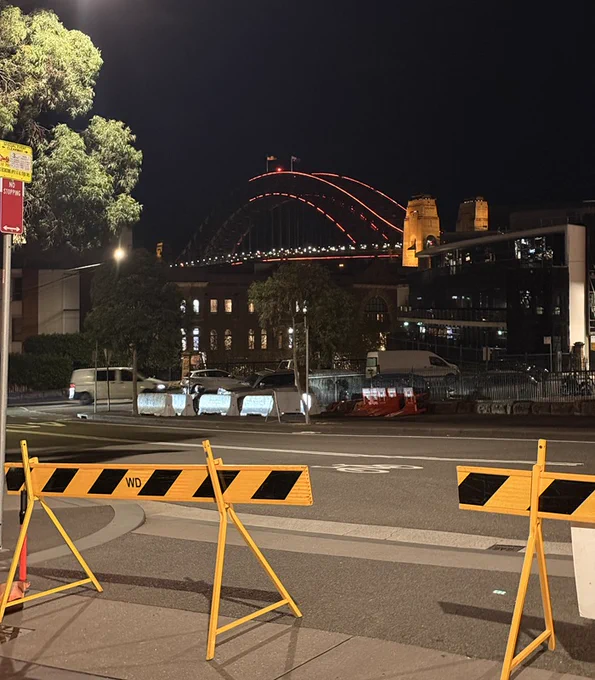 Vivid Sydney road closures