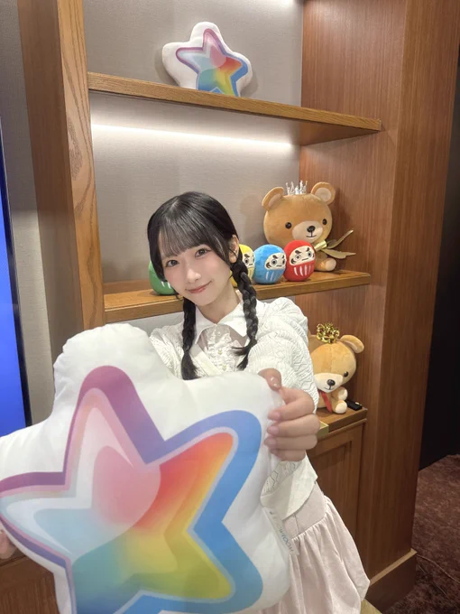 大きいレインボースター発見して
テンション高雄❕❕🌈🌟