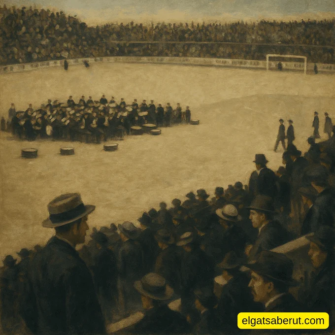 Moment de la xiulada a l'himne espanyol (IA basada en una imatge original)