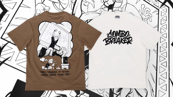 Image of the Dreamers tee from CB2026 depicting a kid practicing while envisioning winning on a big stage.
