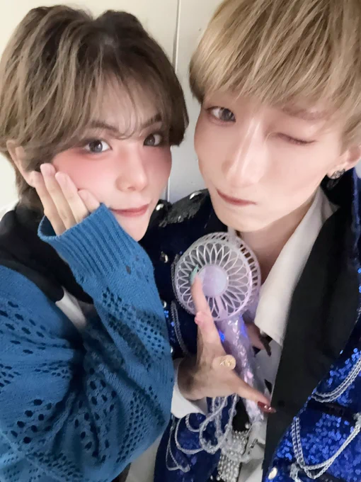 あつやくんとー！！！

可愛すぎた！顔面が！
そして個人的にENHYPENのジョンウォンに似てて本当に可愛い。
ちゃんとパフォーマンス観れてないのでちゃんとみます！！！！！

ゆずのパフォーマンス褒めてくれたの、、、なんて優しい、、、、
がんばらねば〜！！！！

またお話しようね！🫶🏻