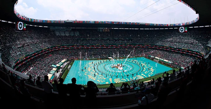 Ceremonia de inauguración del Mundial 2026 en el Estadio Azteca