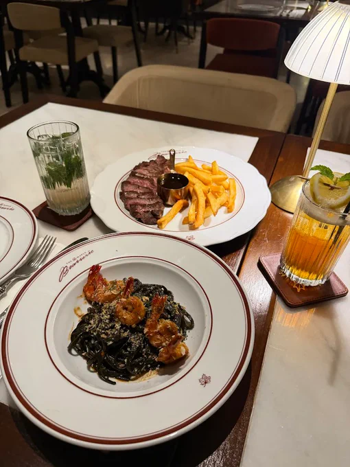 Dinner with my cousin