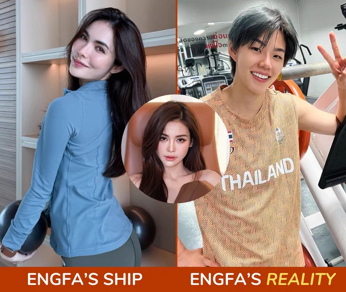 Former Miss Grand Thailand and actress Engfa Waraha is reportedly no longer single. Badminton star Popor Sapsiree allegedly revealed their relationship via Instagram stories. Is this the end of her on-screen ship with Charlotte Austin? #EngLot
