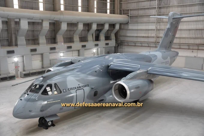 Czech Air Force’s C-390 Millennium. Photo by Embraer 