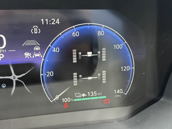Toyota hilux EV range