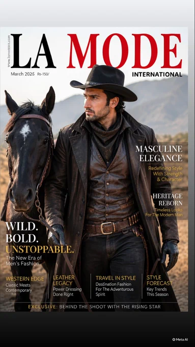 Suchhi kumar cover page world top magazine La Mode international fashion life style
