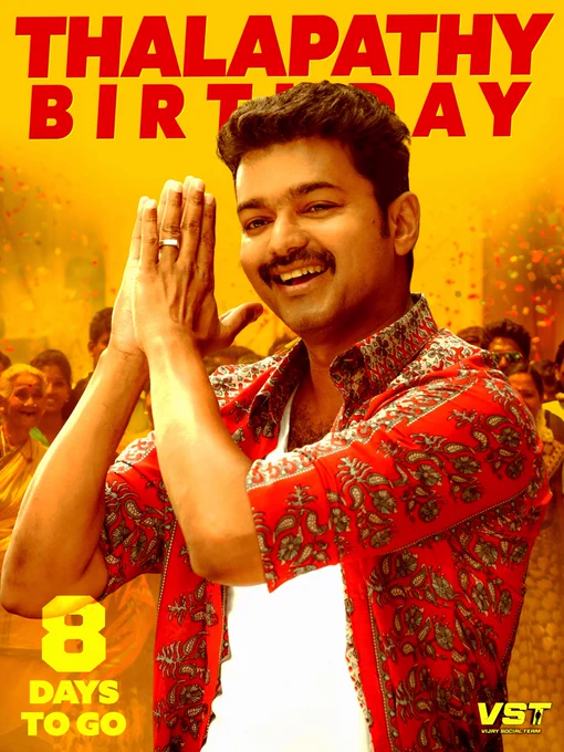 8 Days to Go for CM Vijay Birthday