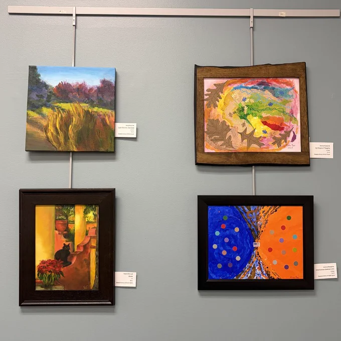 Various artwork pieces.