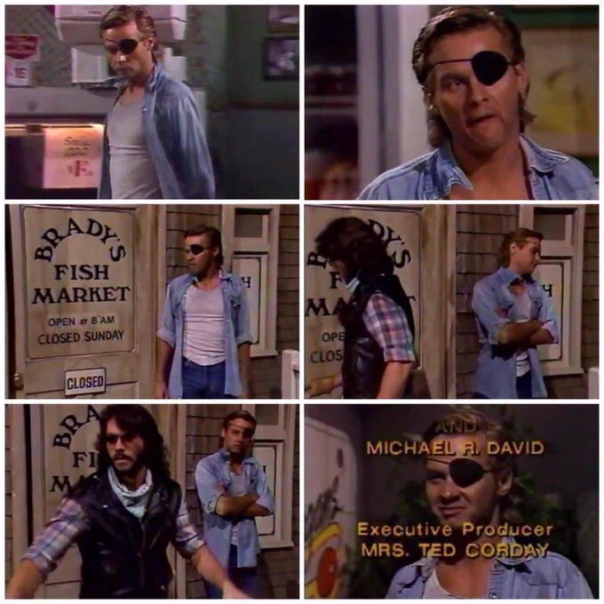 Stephen Nichols debuts as Steve "Patch" Johnson on NBC soap opera Days of our Lives 