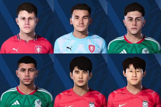 Czechia NT

Adam Hlozek - TSG 1899 Hoffenheim 
Matej Kovar - PSV

Mexico NT

Brian Gutierrez - CD Guadalajara
Erik Lira - Cruz Azul

South Korea NT

Kim Jin-Gyu - Jeonbuk Hyundai Motoer
Lee Jae-Sung - 1.FSV Mainz 05