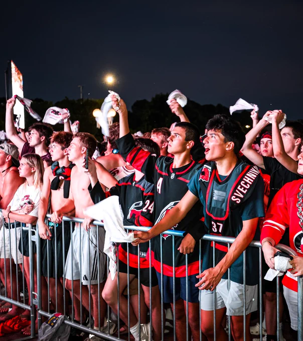 Photo of Caniacs outside at the Watch party