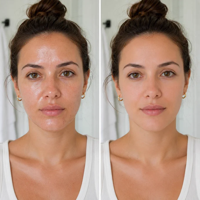 Your Face Might Be Producing MORE Oil Because of This Mistake 👇

Washing your face too often or using harsh cleansers can strip away natural moisture. Your skin responds by producing even MORE oil. The good news? It's easy to fix. Learn the simple skincare changes that can help reduce shine and support healthier skin. 

Read full blog👉https://slimglowguide.blogspot.com/

