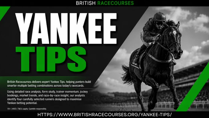 YANKEE TIPS WITH BRITISH RACECOURSES