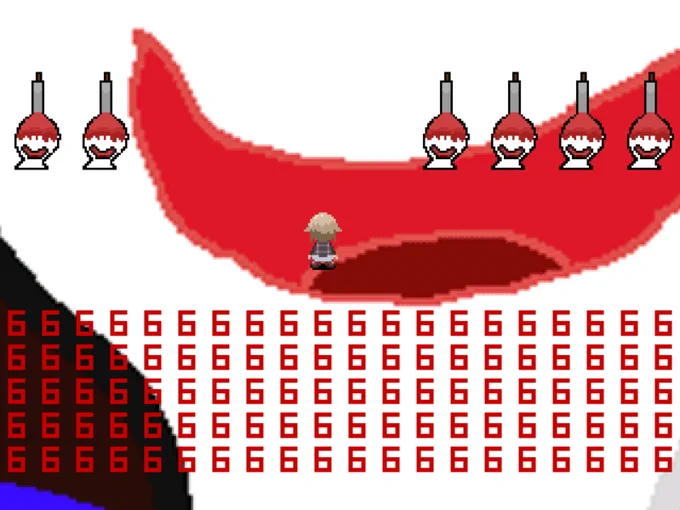 fangame: Yume 2kki (2007) location: haunted head world