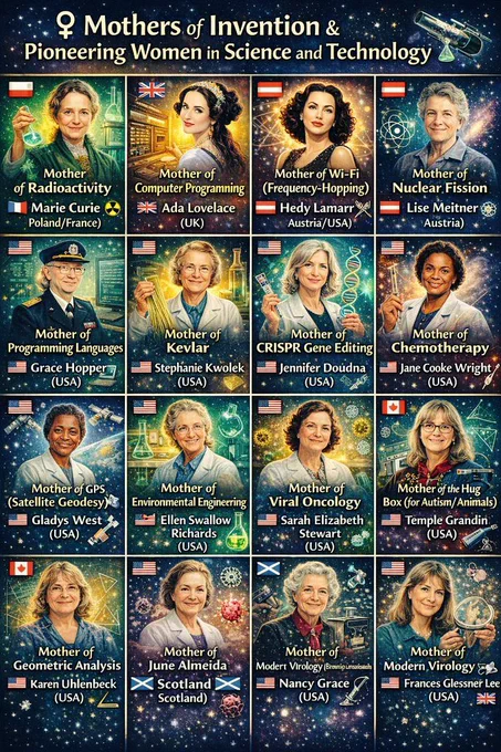 This is a wonderful exhibit that honors 16 trailblazing women in the fields of science and technology. These women independently influenced and transformed their respective disciplines and deserve recognition! 