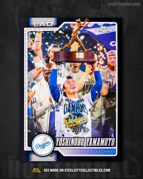 Here's your FIRST LOOK at 2026 Topps Chrome MLB Baseball 👀