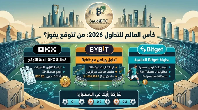 مسابقة وفعاليات كأس العالم بين منصات العملات الرقمية 