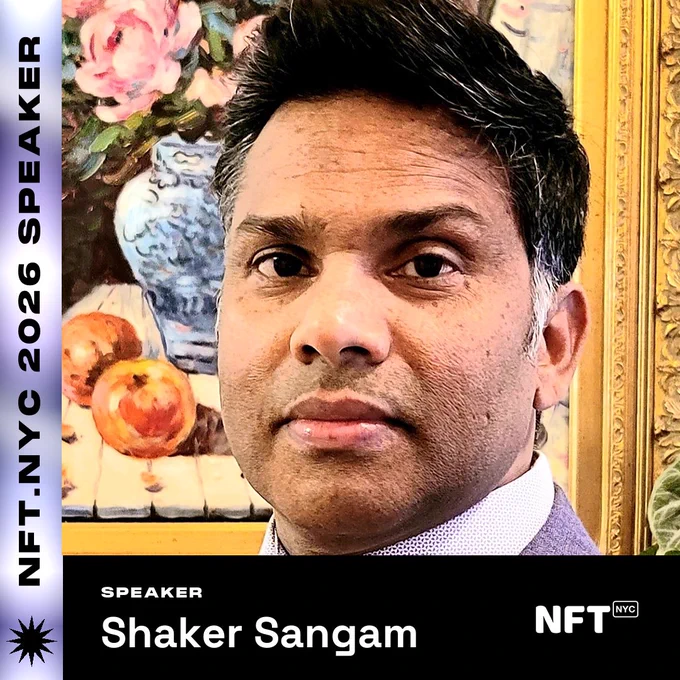 Speaker @NFTNYC 2026