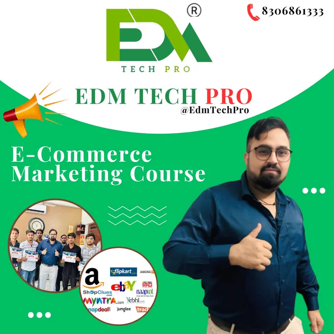 E-commerce Digital Marketing course 

और Poducts Quality कीं सारी जानकारी सीखें call करे....

...........................

Ecommerce Digital Marketing सीखे 🔥With 100% Job or orders Guarantee By #EDMTECHPRO ✅ 7000  Students

.........................................................................

Book Free Demo Class:  08306861333

Visit:-www.edmtechpro.com

स्थान: 35,  रामनगर कॉलोनी, दादा गुरुदेव नगर, सांगानेर, जयपुर, राजस्थान 302029
#Edmjaipur
#EDMEDMTECHPRO #DigitalMarketing #CertificationProgram #Ecommerce #EcommerceMarketing #SearchEgnineoptimization #SocialmediamarketingCourses Jaipur Startup Business Engineering Award