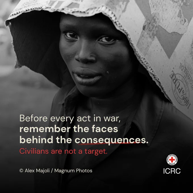 Before every act in war,\nremember the faces\nbehind the consequences.