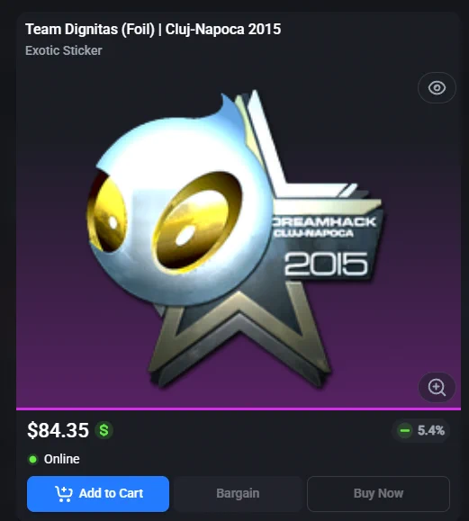 #cs2trading #cs2 #dignitas #nice #craft #stickers