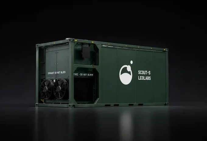 LeoLab's Scout-S, new class transportable, three-dimensional (3D) search radars.