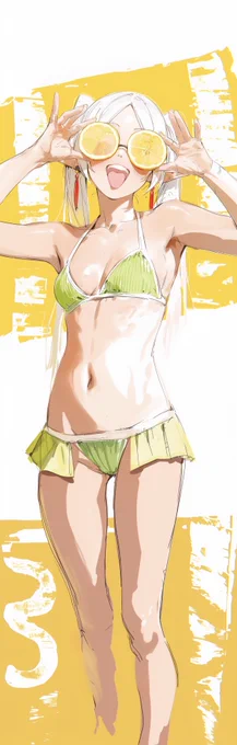 SFW illustration. Made with Nijijourney