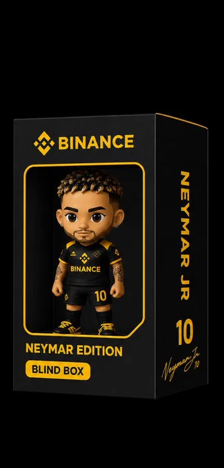 The 8th edition should celebrate one of football's greatest entertainers ⚽🔥

Introducing my Neymar Edition Binance Blind Box — inspired by creativity, flair, and unforgettable moments on the pitch.

A collectible for football fans and Binance collectors alike.
