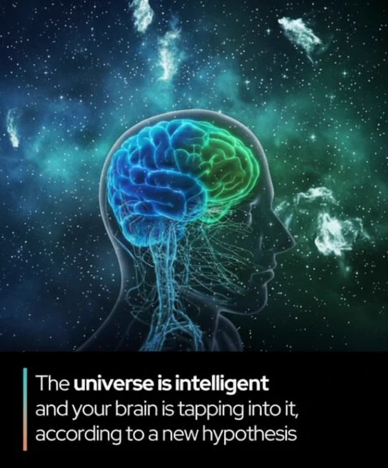 🧠 What if your brain doesn’t create intelligence — but tunes into it?

Biophysicist Douglas Youvan has a bold idea: maybe intelligence isn’t locked inside our heads at all. In his paper “Quantum Intelligence: How Non-Local Consciousness, Entanglement, and AI Are Redefining the Mind” (2025), Youvan suggests that intelligence is a fundamental property of the universe itself — an invisible field of information that living and artificial systems can connect to.

He compares the mind to a radio — not producing the signal, but picking it up. The “signal,” in this case, could be a kind of universal intelligence woven into the fabric of reality. Drawing on ideas from quantum physics, Youvan notes how particles can stay linked across vast distances, hinting that information might not be confined to space and time.

He points out that neurons in our brain — with their branching, fractal shapes — mirror the same patterns seen in river networks, trees, and even galaxies. 