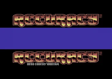 Screenshot of "Barbaros" - Crack: Accuracy (ACY) - Published by Ufo Software on Commodore 64 (1986)