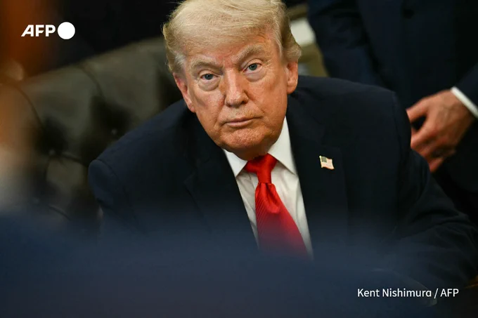 US President Donald Trump 