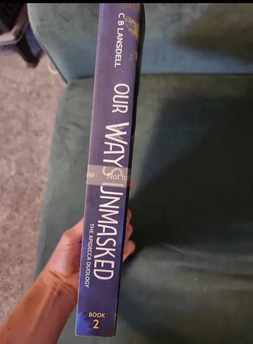 Spine of the paperback for Our Ways Unmasked.