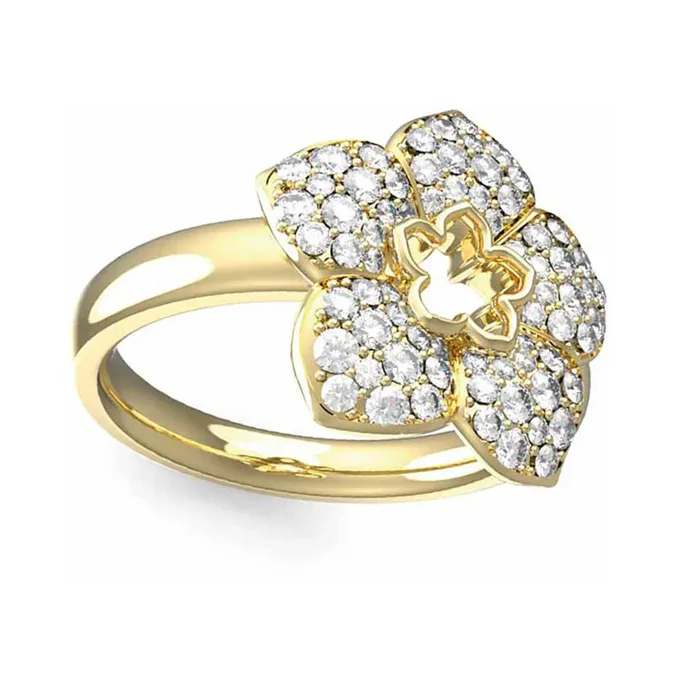 Guess JUBR04467JWYG58 Ring