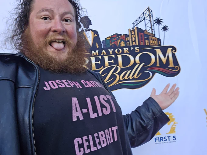World Famous A-List Celebrity Joseph Carrillo Proudly Performs On The Red Carpet Downtown. #josephwcarrillo #Celebrity #ALIST #alistcelebrity #Famous #Verified #notable #RedCarpet #stage #SAGAFTRA #stanctions  #stepandrepeat #CelebrityNews #news #Hollywood #ET #tmz 