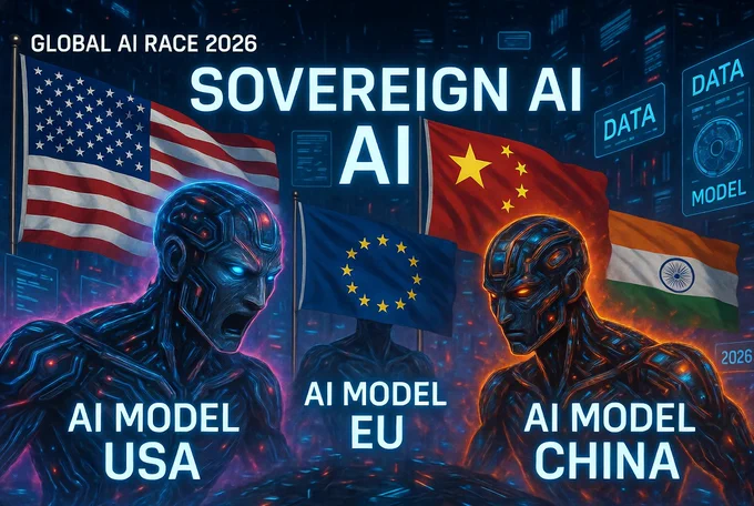 This isn’t a bug.
This is geopolitics entering the AI race.One executive order — and a frontier model disappears from the planet.Europe, India, and China are now sounding the alarm about sovereign AI.

