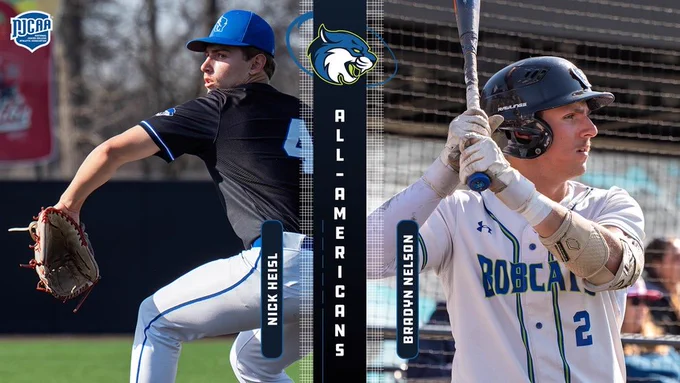 Bradyn Nelson and Nick Heisl make history as first All-Americans in program history
