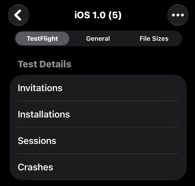 iOS TestFlight