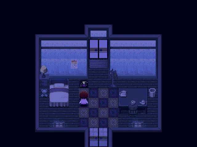 fangame: Uneven Dream (2015) location: totsutsuki's dream room