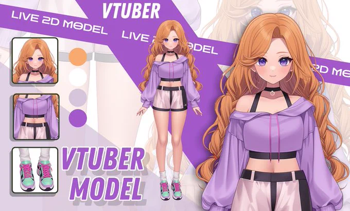 Vtuber custom model 