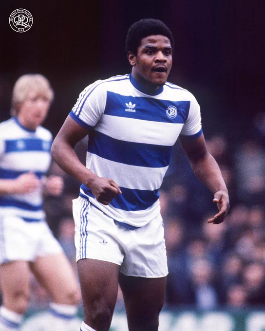 Bob Hazell in action for QPR.
