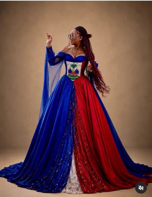 Haiti lady