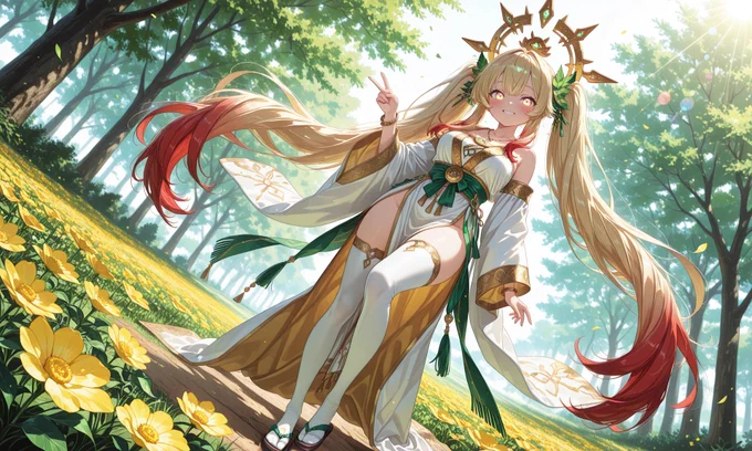 SFW. AI Illustration. AI Generated Artwork. No Nudity. No Suggestive Intent. No Gore. No Violent Intent. Completely Safe. Original Character aged 18 or older. My Original Background: Hero Academy Fae Grasslands. Ascension - Ruler. Nephilim of Faith: Solaria. Daughter of Michael(Fides/Faith). 1st Ascension: The Shaman of the Earth.