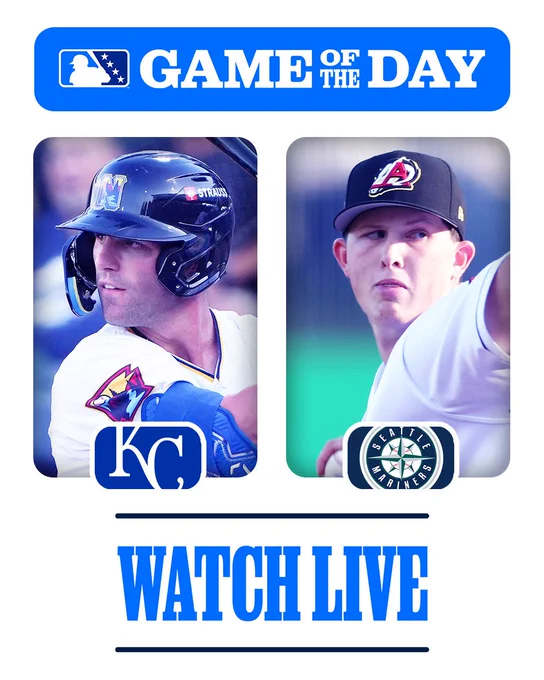Graphic showing Royals prospect Carson Roccaforte and Mariners prospect Ryan Sloan.