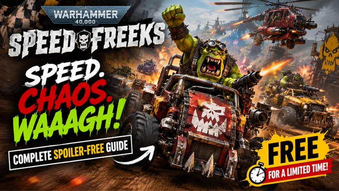 Warhammer 40,000: Speed Freeks is free for a limited time event 
