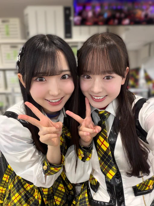 はじめてさゆりんと写真撮れた〜！
ぜったいシール交換しようね！🫶