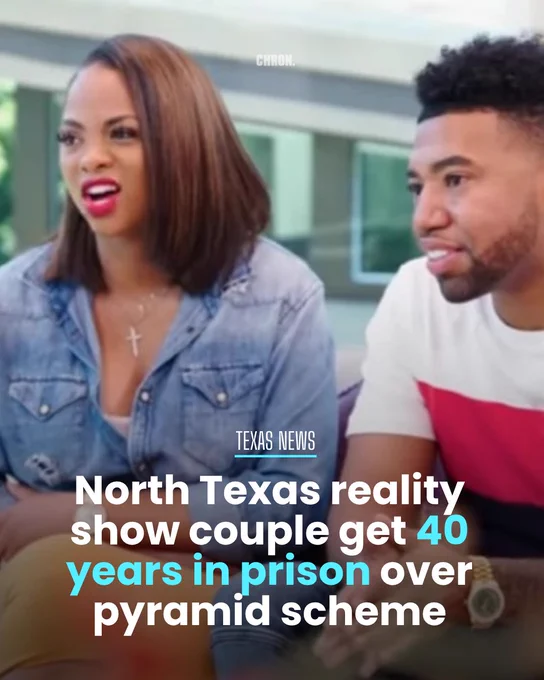 Marlon and LaShonda Moore. The couple were convicted back in January of running a pyramid scheme from June 2020 to June 2021 during the COVID-19 pandemic.