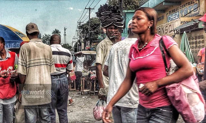 Street life. Port-au-Prince, Haiti. Gary Moore photo. Real World Photographs. #photojournalism #Haiti #Grok #Nikon #garymoorephotography #streetphotography   
#realworldphotographs #Copenhagen #Malmo #Europe